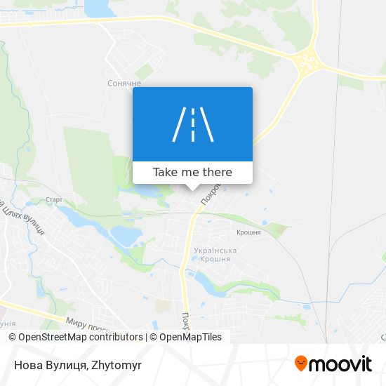 Нова Вулиця map