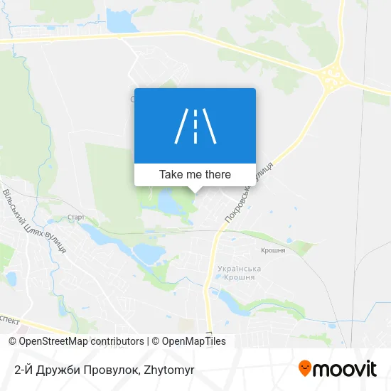 Карта 2-Й Дружби Провулок