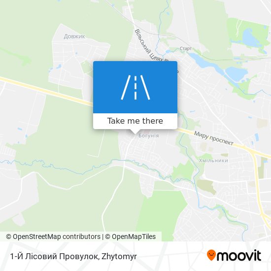 1-Й Лісовий Провулок map