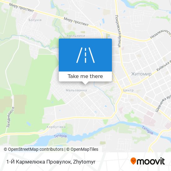 1-Й Кармелюка Провулок map