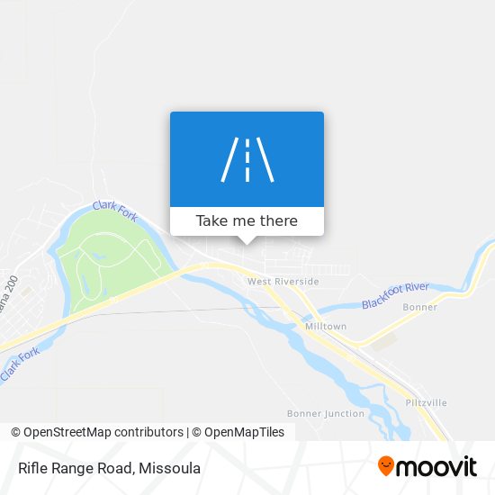 Mapa de Rifle Range Road