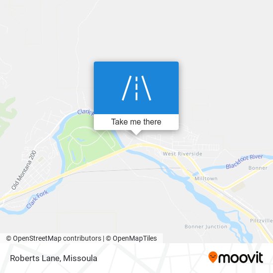 Mapa de Roberts Lane