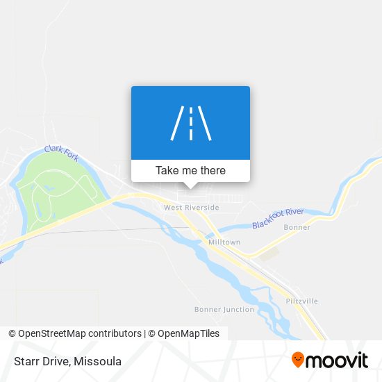 Mapa de Starr Drive