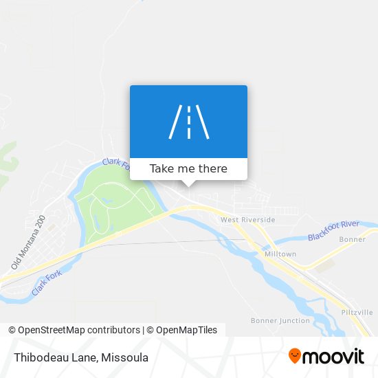 Thibodeau Lane map