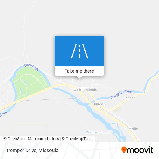 Tremper Drive map
