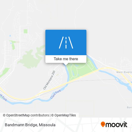 Bandmann Bridge map