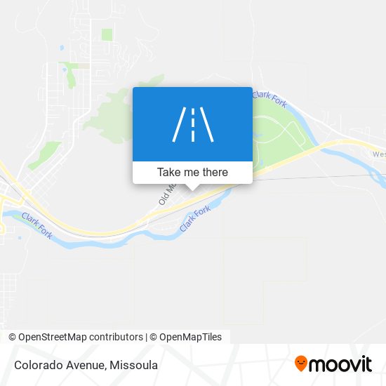 Colorado Avenue map