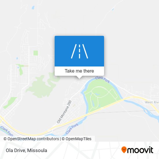 Ola Drive map