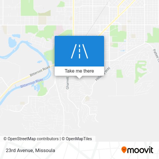 Mapa de 23rd Avenue