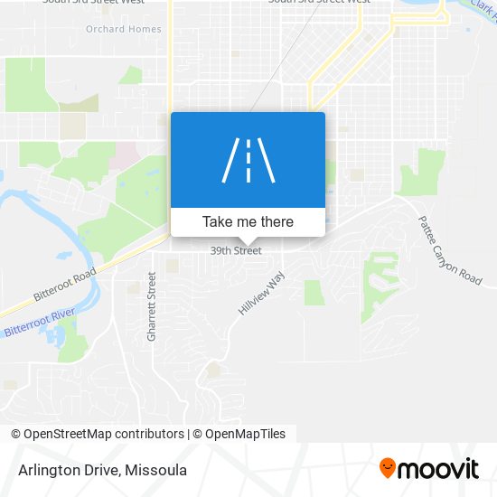 Arlington Drive map