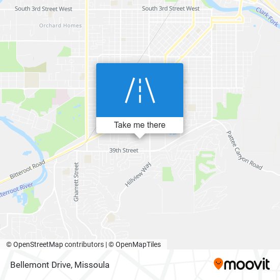 Bellemont Drive map