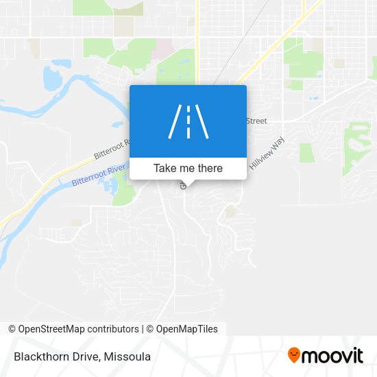 Blackthorn Drive map