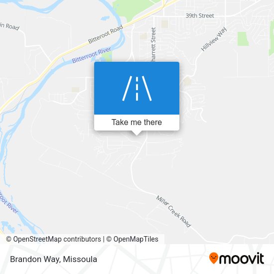 Brandon Way map