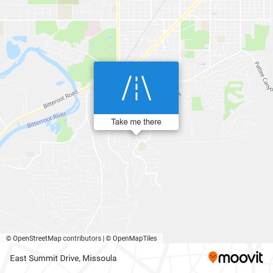 Mapa de East Summit Drive