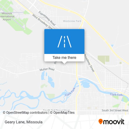 Mapa de Geary Lane