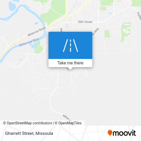 Mapa de Gharrett Street
