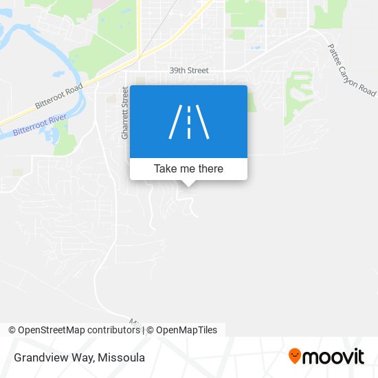 Grandview Way map