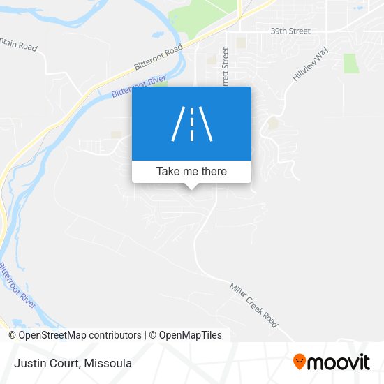 Mapa de Justin Court