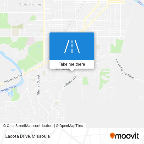 Lacota Drive map
