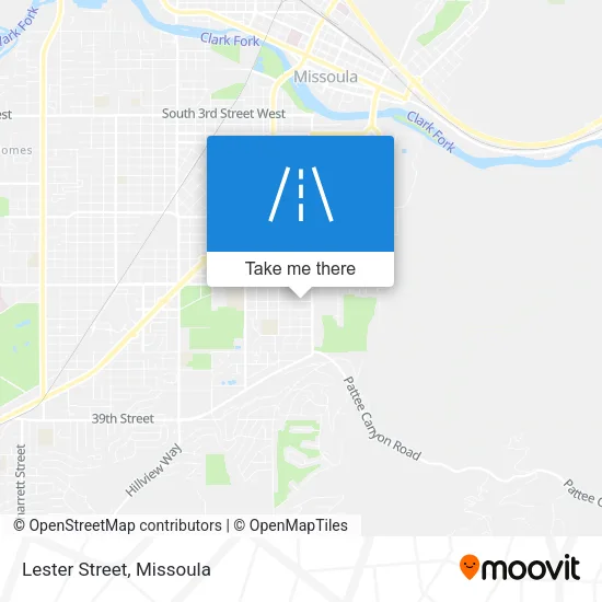 Mapa de Lester Street