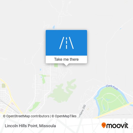 Mapa de Lincoln Hills Point