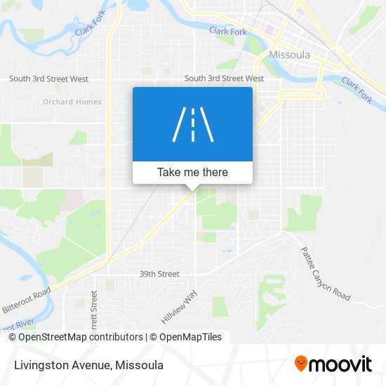 Livingston Avenue map