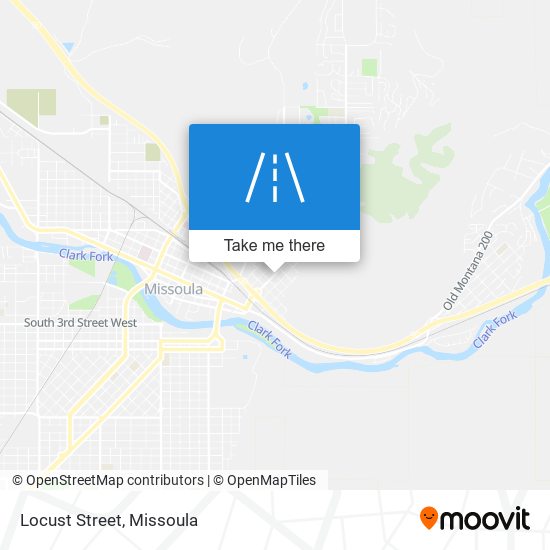 Locust Street map