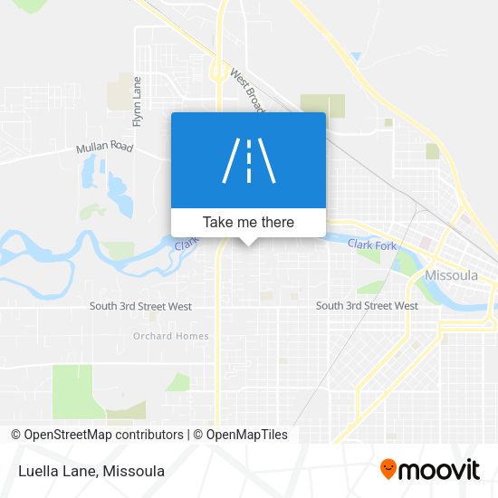 Mapa de Luella Lane