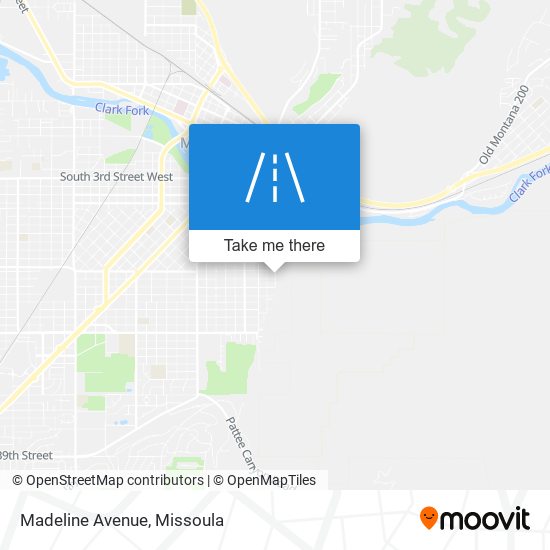 Madeline Avenue map