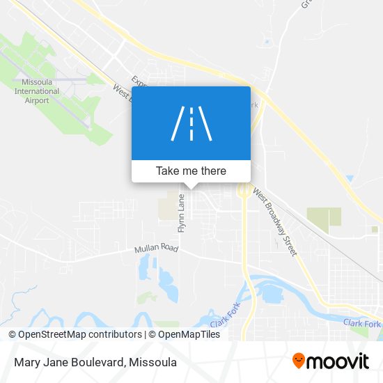 Mary Jane Boulevard map