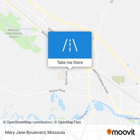 Mapa de Mary Jane Boulevard