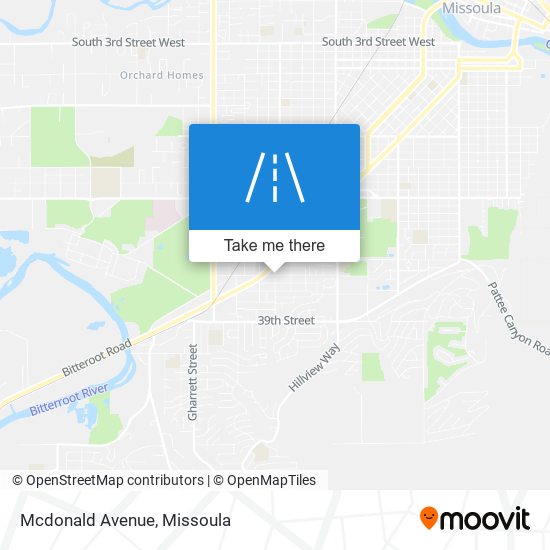 Mcdonald Avenue map