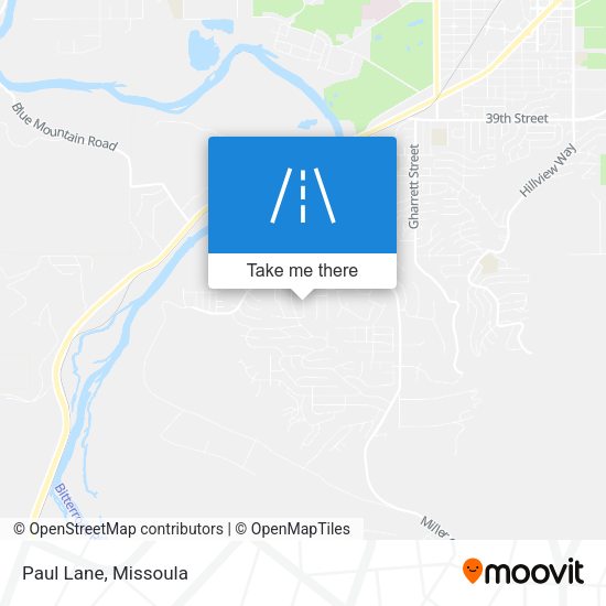 Mapa de Paul Lane
