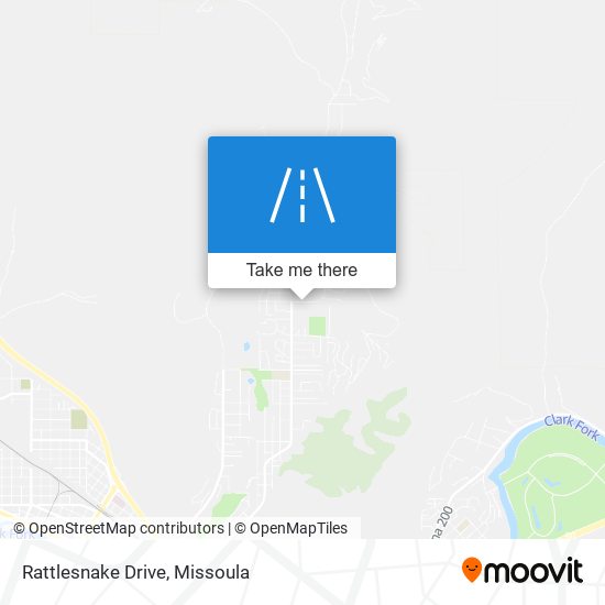 Rattlesnake Drive map