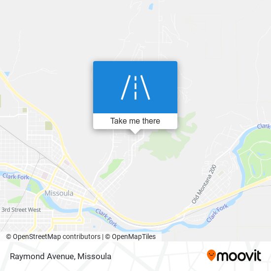 Raymond Avenue map