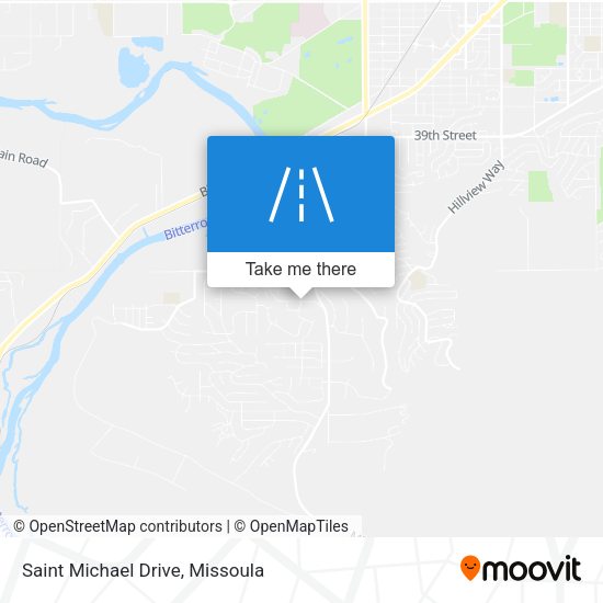Mapa de Saint Michael Drive