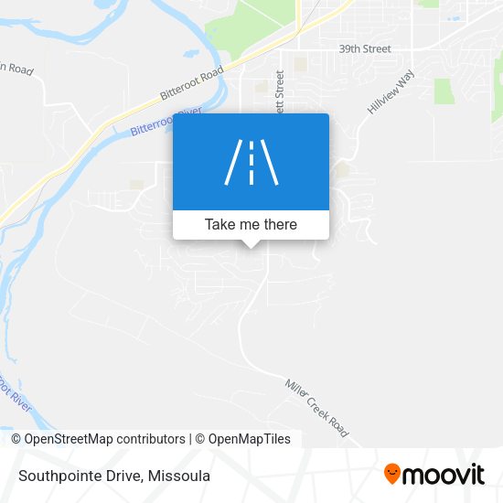 Southpointe Drive map