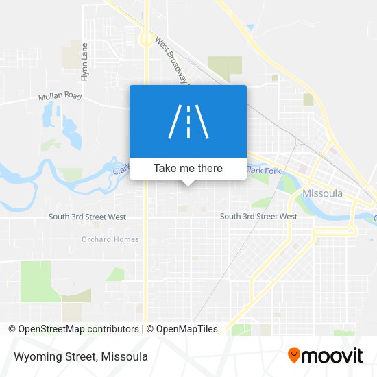 Wyoming Street map