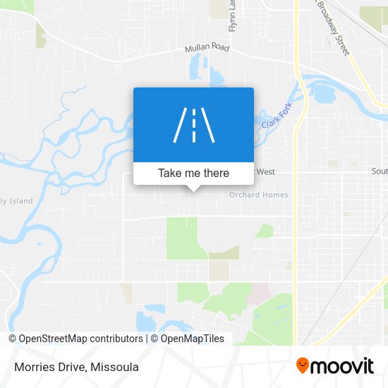 Morries Drive map