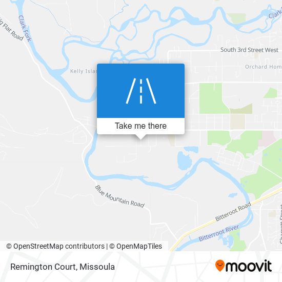 Remington Court map