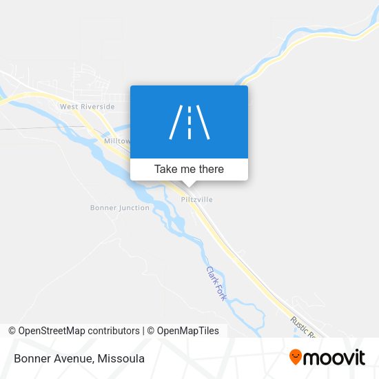 Mapa de Bonner Avenue
