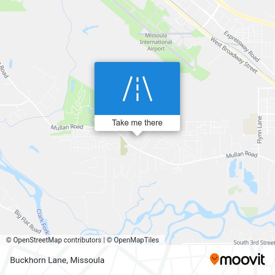 Mapa de Buckhorn Lane