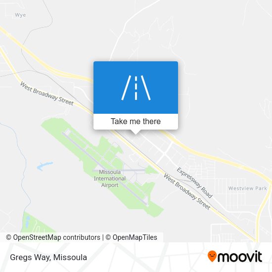 Gregs Way map