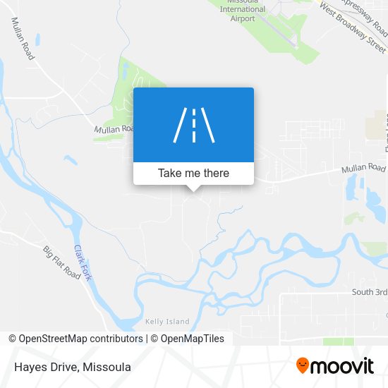 Mapa de Hayes Drive