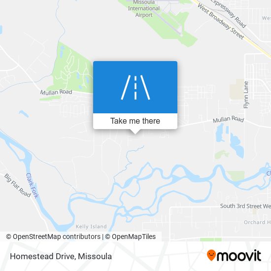 Homestead Drive map