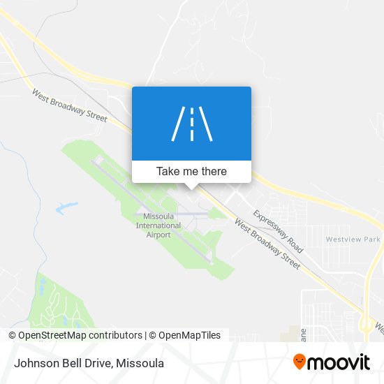 Johnson Bell Drive map