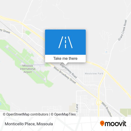 Mapa de Monticello Place