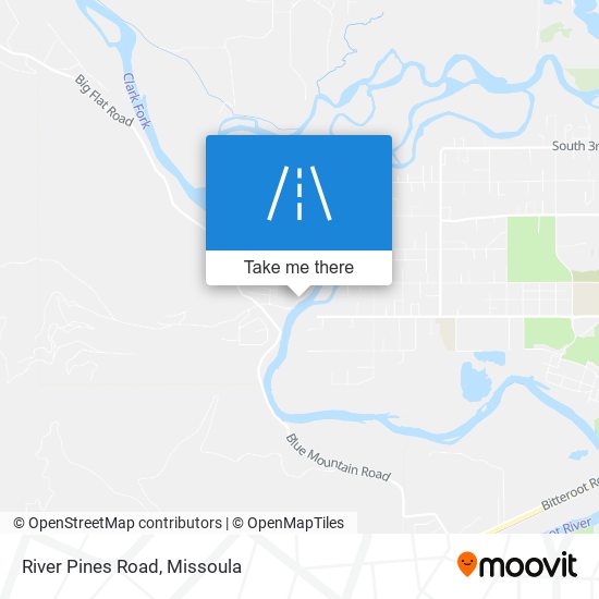 River Pines Road map