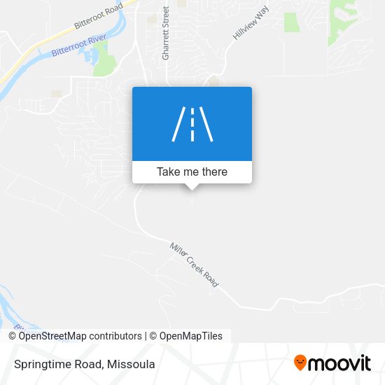 Mapa de Springtime Road