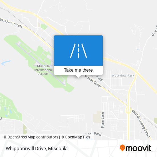 Whippoorwill Drive map